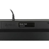 Клавиатура A4 Fstyler FK25 черный/серый
