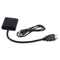 Переходник HDMI <=> Vga Cablexpert, 19M/15F, длина 15см A-HDMI-VGA-03