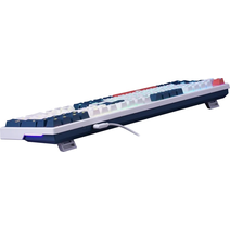 Игровая клавиатура Redragon Whisper RU белый/синий