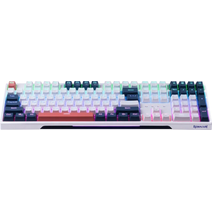 Игровая клавиатура Redragon Whisper RU белый/синий