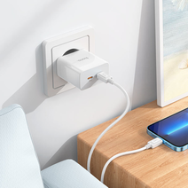 СЗУ HOCO C108A Leader PD35W dual port(2C) charger(EU) (белый)