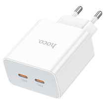 СЗУ HOCO C108A Leader PD35W dual port(2C) charger(EU) (белый)