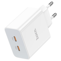 СЗУ HOCO C108A Leader PD35W dual port(2C) charger(EU) (белый)