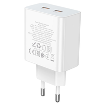 СЗУ HOCO C108A Leader PD35W dual port(2C) charger(EU) (белый)