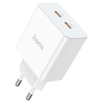 СЗУ HOCO C108A Leader PD35W dual port(2C) charger(EU) (белый)