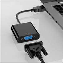 Переходник HDMI - VGA Cablexpert, 19M/15F, длина 15см A-HDMI-VGA-04