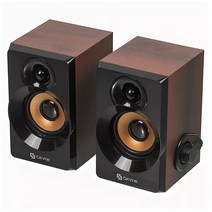 Колонки Oklick OK-161 2.0 темное дерево 6Вт