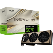 Видеокарта MSI RTX 5070 INSPIRE 3X OC 12G
