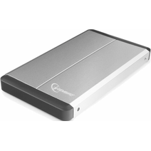 Внешний корпус 2.5'' Gembird EE2-U3S-5-S, серебро, USB 3.0, SATA, металл
