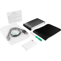 Внешний корпус 2.5'' Gembird EE2-U3S-5-S, серебро, USB 3.0, SATA, металл