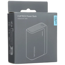 Внешний аккумулятор Xiaomi Mi Cuktech ZMI 10000 мАч 30W серый PB100