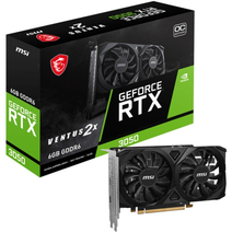 Видеокарта MSI RTX 3050 VENTUS 2X E 6G OC