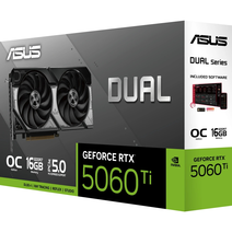 Видеокарта ASUS RTX 5060 Ti DUAL-RTX5060TI-O16G