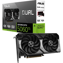 Видеокарта ASUS RTX 5060 Ti DUAL-RTX5060TI-O16G