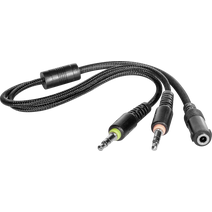 Наушники DEFENDER Cujo черный+красный