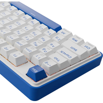 Игровая клавиатура Redragon Faye Pro белая/синяя