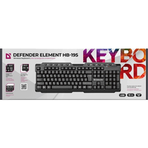 Клавиатура DEFENDER Element HB-195