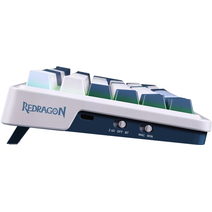 Игровая клавиатура Redragon Eisa Pro белая/синяя