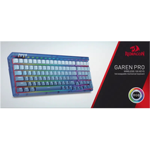 Игровая клавиатура Redragon Garen Pro белый/синий