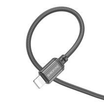 Дата-кабель Borofone BX87 Lightning  1м (черный)