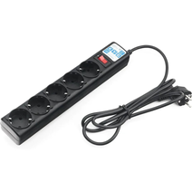 Сетевой фильтр Power Cube 3.0м черный, SPG5-C3