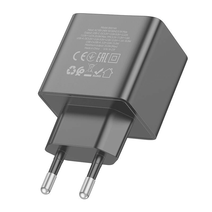 СЗУ Borofone BAS14A 1USB+1Type-C 3.0A QC3.0 PD 20W (Black)