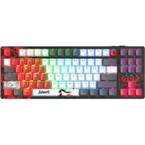 Игровая клавиатура A4Tech Bloody WS87 Naraka черный/красный