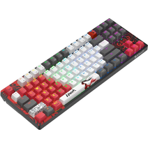 Игровая клавиатура A4Tech Bloody WS87 Naraka черный/красный