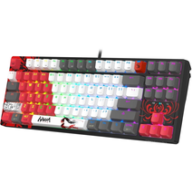 Игровая клавиатура A4Tech Bloody WS87 Naraka черный/красный