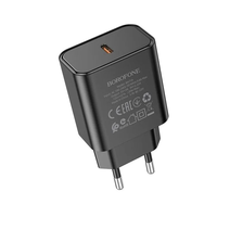 СЗУ Borofone BA71A Power single port PD20W  (чёрный)