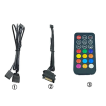 Контроллер вентиляторов  HUB ARGB 3+4 pin