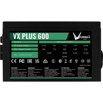 Блок питания 600W Aerocool VX PLUS 600