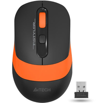 Мышь A4Tech Fstyler FG10S черный/оранжевый