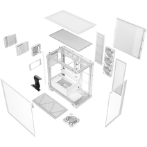 Корпус XPG INVADER X WHITE INVADERXMT-WHCWW