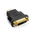 Переходник HDMI-DVI Cablexpert 19F/25M золотые разъемы, пакет, черный A-HDMI-DVI-3