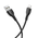 Дата-кабель BOROFONE BX51 Triumph lightning 1м (чёрный)