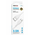 Дата-кабель BOROFONE BX121 USB Type-C 1m 3A, Белый
