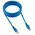 Патч-корд литой, UTP, RJ45, Cat.5e, 3m,(синий) Cablexpert PP12-3M/B