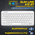 Клавиатура JETACCESS SLIM LINE K12 белая