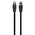 Патч-корд литой, UTP, RJ45, Cat.5e, 3m,(черный) Cablexpert PP12-3M/BК