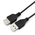 Удлинитель AM/AF 3m Gembird USB 2.0 + Ферритовый фильтр,черный PRO CCF-USB2-AMAF-10