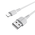 Дата-кабель BOROFONE BX16 Easy lightning 1м (белый)