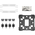 Кулер процессорный ID-Cooling SE-214-XT ZF WHITE