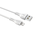 Дата-кабель BOROFONE BX51 Triumph lightning 1м (белый)