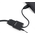 Переходник HDMI <=> Vga Cablexpert, 19M/15F, длина 15см A-HDMI-VGA-03