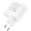 СЗУ HOCO C115A Header 3USB, PD65W (2C1A) charger (EU) (белый)