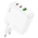 СЗУ HOCO C115A Header 3USB, PD65W (2C1A) charger (EU) (белый)
