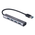 Разветвитель USB3.1 Gembird UHB-C484, 4хUSB, с доп.питанием (порт Type-C)