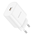 СЗУ Borofone BA82A Platinum single port + Type C - Type C PD25W charger(EU) (белый)