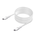 Дата-кабель Borasco Soft Touch Type-C - Type-C, 65W, 2м, белый